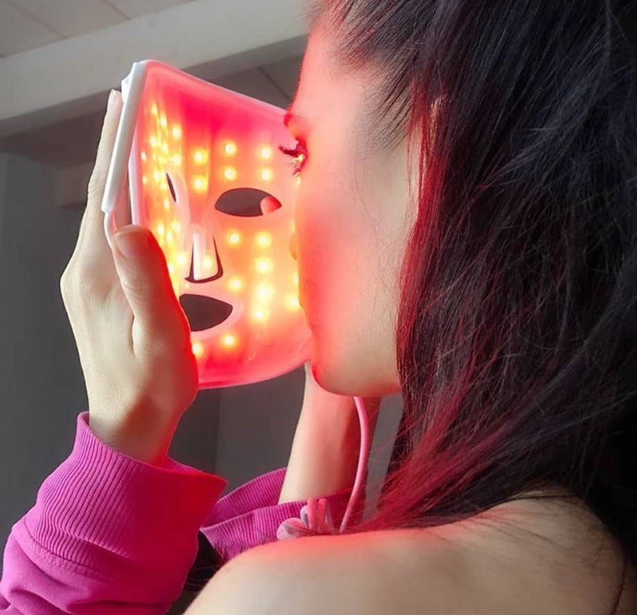 Golden Beauty Lab - Touch Screen Seven-color Light Mask LED Photon Skin Rejuvenation