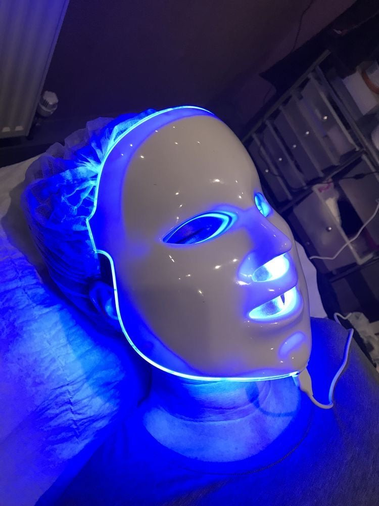 Golden Beauty Lab - Touch Screen Seven-color Light Mask LED Photon Skin Rejuvenation